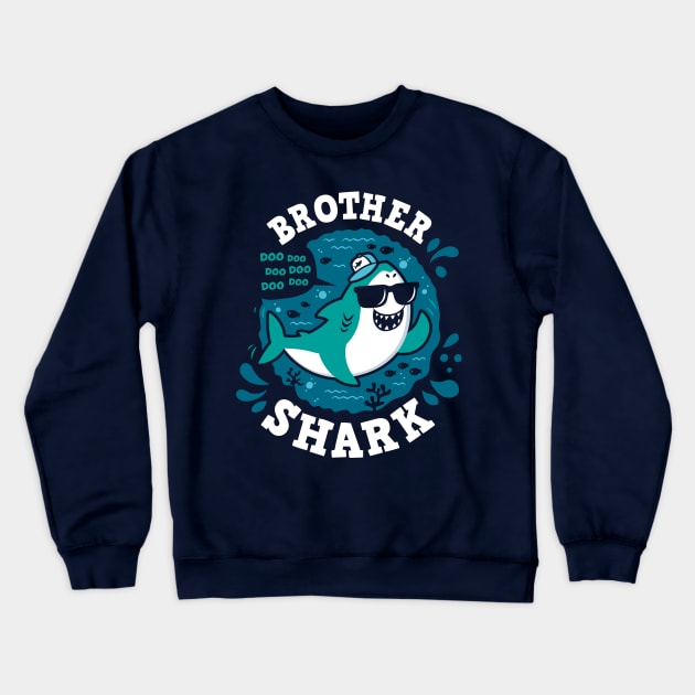 Brother Shark Crewneck Sweatshirt by Olipop